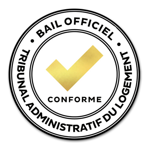 badge Le Bail électronique de la CORPIQ est conforme au Tribunal administratif du logement